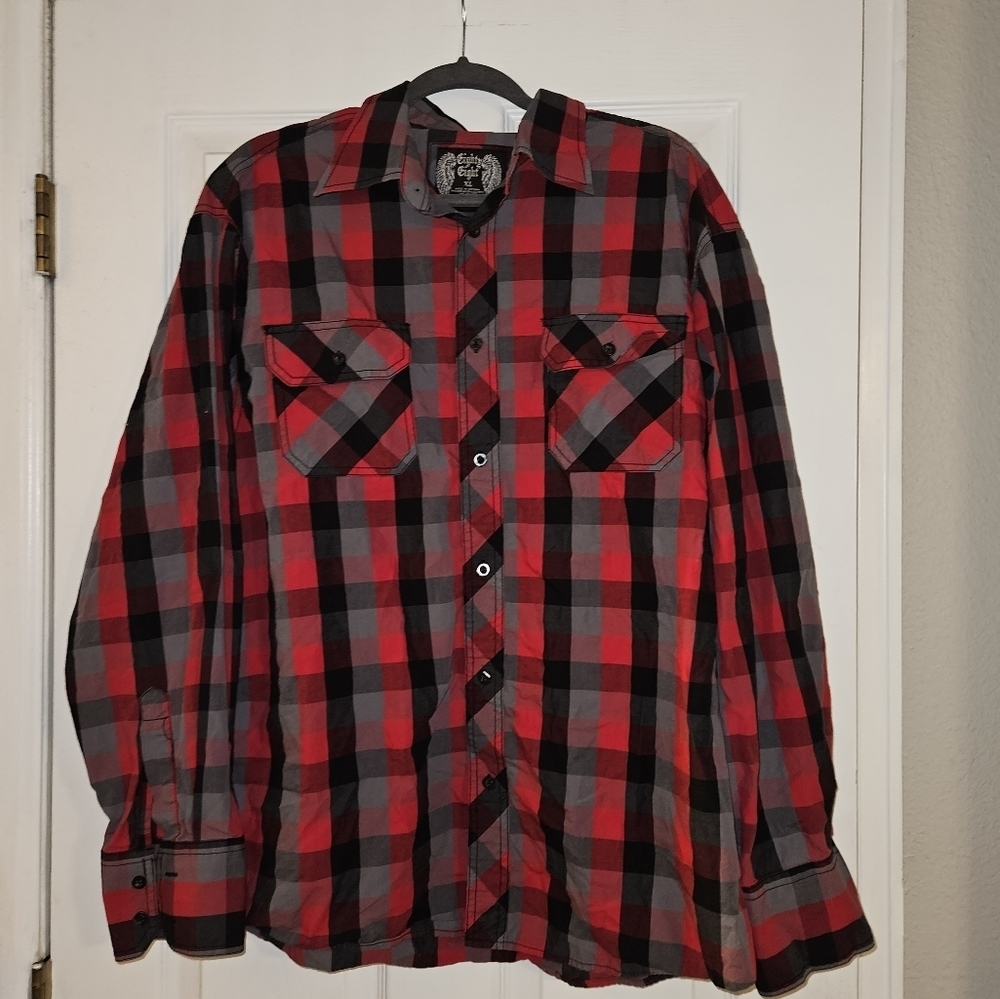 Eighty‎ Eight plaid shirt